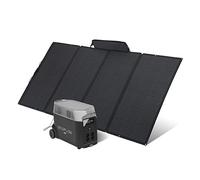 ECOFLOW Generador solar DELTA Pro 3.6KWh/3600W con panel solar de 400W, planta de energía portátil para el hogar, camping al aire libre, RV y de emergencia