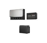 EcoFlow Kit Preparado Adaptador Montado en Pared Batería CC Negro Gris 5 Piezas