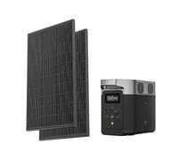 ECOFLOW - Planta eléctrica Delta 2 con panel solar rígido 2 x 100 W