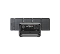 EcoFlow - Planta eléctrica portátil RIVER 3 Plus con panel solar 45W, batería LFP 286Wh, salida 1200W, autonomía de 16 horas para dispositivos <100W, generador solar para exteriores, camping, RV