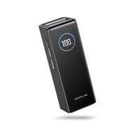 EcoFlow Powerbank 25000mAh 170W con Dos Puertos USB-C de 140W, Batería Externa Cargador Portátil 4 Puertos Laptop Power Bank para iPhone 17/16/15, MacBook, Samsung, iPad, Negro