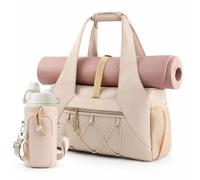 Ecofocet Bolsa de Deporte Mujer - Bolsa de Gimnasio y Viaje Impermeable con Compartimento para Zapatos y Compartimento Húmedo, Ligera y Grande para Fitness, Yoga, Natación y Fin de Semana
