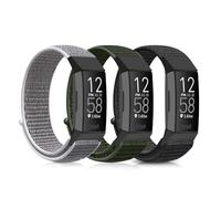 Ecogbd Correa de repuesto de nylon compatible con Fitbit Charge 4/4 SE/Charge 3/3 SE, correas de reloj deportivas ajustables para mujeres y hombres, correa de bucle transpirable de tela suave