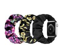 Ecogbd Correa de repuesto elástica compatible con Apple Watch de 38mm 40mm 41mm 42mm 44mm 45mm 46mm 49mm, correa de nylon suave compatible con iWatch Series 10 9 8 7 6 5 4 3 2 1 SE, para mujeres