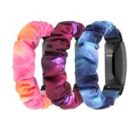 Ecogbd Correa de repuesto elástica compatible con Fitbit Inspire 3/Inspire 2/Inspire/Inspire HR/Ace 3/Ace 2, pulsera ajustable de nylon suave para mujeres
