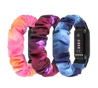 Ecogbd Correa de repuesto elástica compatible con Fitbit Luxe, pulsera ajustable de nylon suave para mujeres