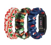 Ecogbd Correa de repuesto elástica compatible con Fitbit Luxe, pulsera ajustable de nylon suave para mujeres