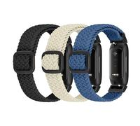 Ecogbd Correa elástica de nylon de repuesto compatible con Fitbit Inspire 3/Inspire 2/Inspire/Inspire HR/Ace 3/Ace 2, Muñequera deportiva transpirable ajustable de tejido suave para mujeres hombres