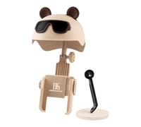 EcoGleam Bike Smartphone Holder 360 Degree Rotatable (Coffee Rearview