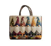 EcoGleam Bolsa de transporte versátil, gran capacidad, linda bolsa de tela Oxford, bolsa de transporte para compras y viajes familiares al aire libre, Style A, 15.75 x 12.99 x 0.39Zoll