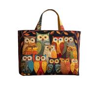 EcoGleam Bolsa de transporte versátil, gran capacidad, linda bolsa de tela Oxford, bolsa de transporte para compras y viajes familiares al aire libre, Style B, 15.75 x 12.99 x 0.39Zoll