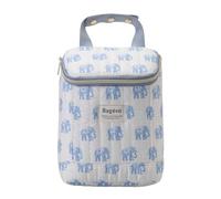 EcoGleam Bolsa para biberones con diseño de flores, aislante, bolsa de almuerzo, bolso y colgador, Estilo 7, A prueba de golpes