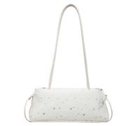 EcoGleam Bolso de lona para mujer, bolso de hombro de moda, bolso rectangular versátil para niñas, beige, 12,2 x 3,54 x 5,12 Zoll
