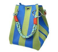 EcoGleam Bolso de playa para mujer, ligero, de gran capacidad, multicolor, retro, con cierre de hebilla, regalo encantador para ella, Style3, 480.00x260.00x220.00mm/18.9x10.24x8.66inch