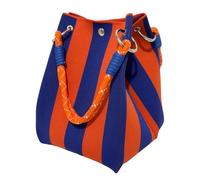 EcoGleam Bolso de playa para mujer, ligero, de gran capacidad, multicolor, retro, con cierre de hebilla, regalo encantador para ella, Style1, 480.00x260.00x220.00mm/18.9x10.24x8.66inch