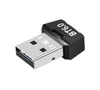 EcoGleam BT 6.0 Adaptador USB BT 6.0 Dongle Plug and Play Transmisor BT Inalámbrico Receptor Altavoz PC Ratón Inalámbrico Teclado