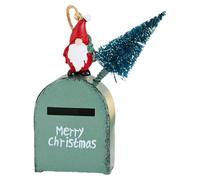 EcoGleam Colgantes de metal para colgar adornos navideños