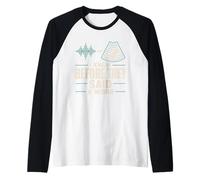 Ecografista Tecnología de ultrasonido Diagnóstico Médico Ecografista Camiseta Manga Raglan
