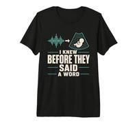 Ecografista Tecnología de ultrasonido Diagnóstico Médico Ecografista Camiseta Premium