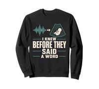 Ecografista Tecnología de ultrasonido Diagnóstico Médico Ecografista Sudadera