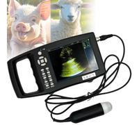 Ecógrafo Veterinario Portátil Para Control De Gestación,Pantalla Lcd De 5.6" - Detector De Ultrasonido Veterinario De Mano Con Sonda 3.5 Mhz - Para Uso En Granjas Y Pequeños Animales