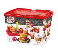 Ecoiffier 100% Chef Set De Hamburguesa 25 Accesorios