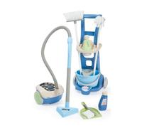 Ecoiffier 2779 Clean Home - Carro de Limpieza y aspiradora (36 Meses) | Juego de imitación - Hogar y escobas - Origen Francia - Regalo infantil de 3 años