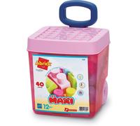 Ecoiffier 7828 Carrito Rosa Rolly Bloques 40 Piezas - Los Maxi