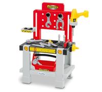 Ecoiffier- Banco de Trabajo, Multicolor, Etablis 16 pièces (7600002416)