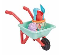 Ecoiffier - Carretilla de Playa Infantil Recortada con temática de sardina - Cubo regadera Pala rastrillo tamiz - Molde Incluido - a Partir de 18 Meses - Juguete para niño - 263 - Garantía de Francia