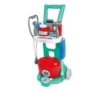 Ecoiffier Carrito médico con maletín, Estetoscopio, gotero y Accesorios, Juego de imitación para cuidar y Aprender, Fabricado en Francia Desde 18 Meses (7900001902)
