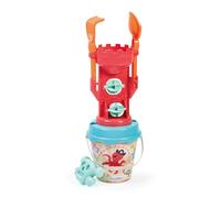 Ecoiffier - Cubo de Playa Infantil de 17 cm, diseño Pirata - Molino de Arena - Pala rastrillo Molde Incluido - a Partir de 18 Meses - Juguete para niño - 260 - Garantía de Francia Origen