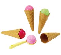Ecoiffier Ice-Cream Cone Set with Accessories (Multi-Colour) (Importación USA)
