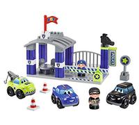 Ecoiffier Jouets 3015 - Estación de policía Abrick - Juego de construcción para niños a Partir de 18 Meses - Fabricado en Francia
