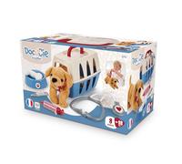 Ecoiffier - Valisette Veterinario Infantil de 24 cm - Perro de Peluche y Accesorios de Cuidado Incluido - Juego de imitación - A Partir de 18 Meses - Juguete para niño - 273 - Garantía de Francia