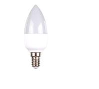 Ecoiluminaled LED vela 6W 200º Blanco calido 3000K E14 520lm 220V-240v Alta calidad