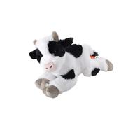 Ecokins Mini Cow, Stuffed Animal, 8 inches, Gift for Kids, Plush Toy, Made from Spun Recycled Water Bottles, Eco Friendly, Child's Room Decor