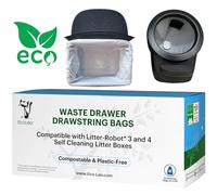 EcoLeo Forro de cordón compatible con Litter-Robot, 40 unidades