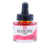 Ecoline Acuarela Líquida Botella 30 ml Carmín 318 (11253181)