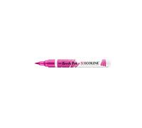 Ecoline Brush Pen Fucsia 350 (11503500) | Acuarela líquida saturada en un marcador de punta de pincel para letras a mano y dibujo de acuarela, formulación pura a base