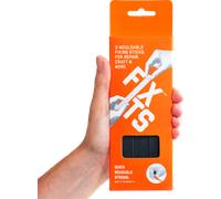 ecoLiving Set de 3 Tiras Adhesivas - FIXITS - Negro ecoLiving