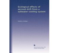 Ecological effects of aerosol drift from a saltwater cooling system