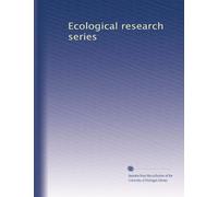 Ecological research series: Volume 7