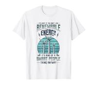 Ecologista de turbinas eólicas de energía renovable Camiseta