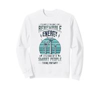 Ecologista de turbinas eólicas de energía renovable Sudadera