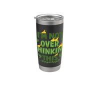 Ecologista Ecología I'm Not Over Thinking This Vaso térmico de acero inoxidable de doble pared