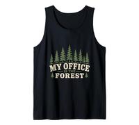 Ecologista Ecología My Office Is The Forest Camiseta sin Mangas