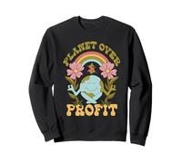 Ecologista Ecología Planet Over Profit Sudadera
