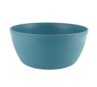 ECOMACETAS FLOWERPOT STORE Maceta Redonda Baja para Cactus, Suculentas, Crasas, Bonsáis, Geranios. En Plástico Resistente Azul (1, 30 cm)