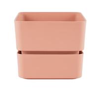 ECOMACETAS FLOWERPOT STORE Macetas Pequeñas para Cactus y Suculentas con Plato Incluido. Maceta Moderna Futurista (1, 12 cm)